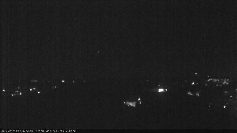 Lake Travis webcam, May 27, 2021 11:45 PM CT