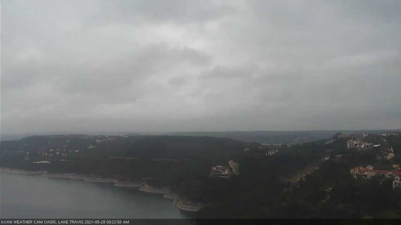 Lake Travis webcam, May 28, 2021 9:25 AM CT