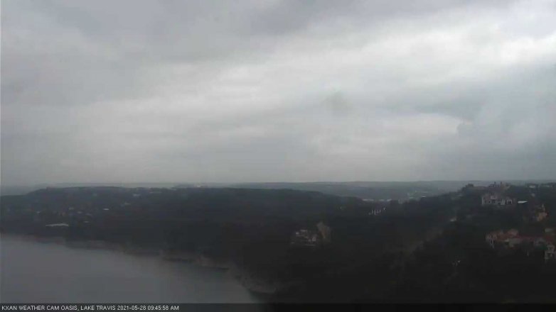 Lake Travis webcam, May 28, 2021 9:45 AM CT