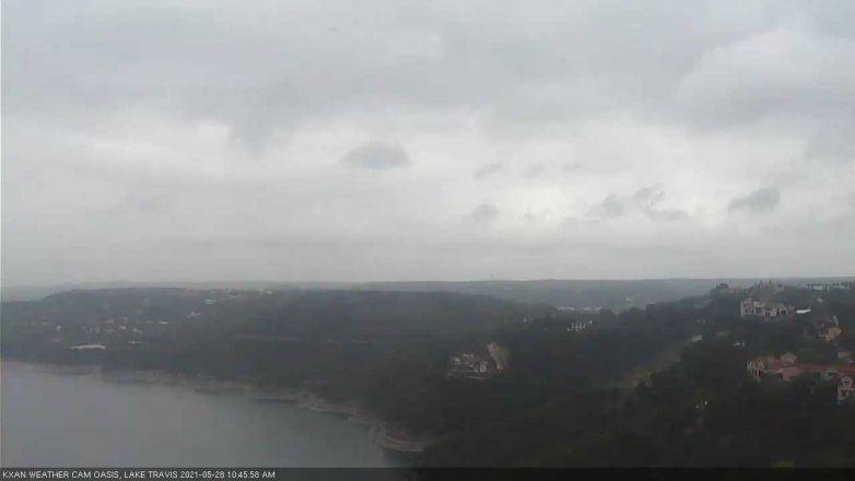 Lake Travis webcam, May 28, 2021 10:45 AM CT