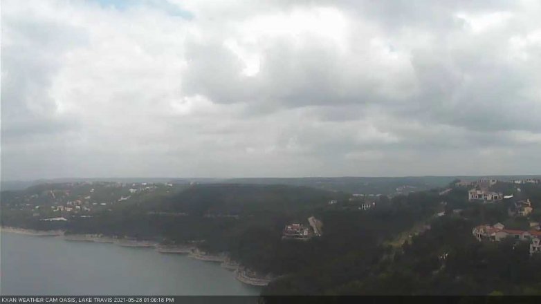 Lake Travis webcam, May 28, 2021 1:00 PM CT