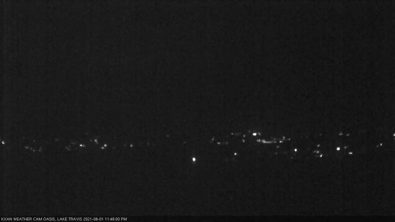 Lake Travis webcam, June 1, 2021 11:45 PM CT