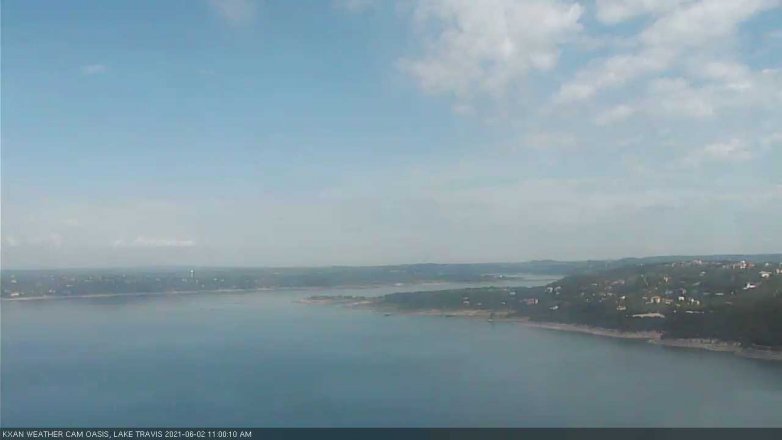 Lake Travis webcam, June 2, 2021 11:00 AM CT