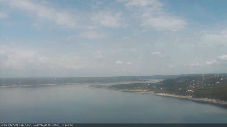Lake Travis webcam, June 2, 2021 12:25 PM CT