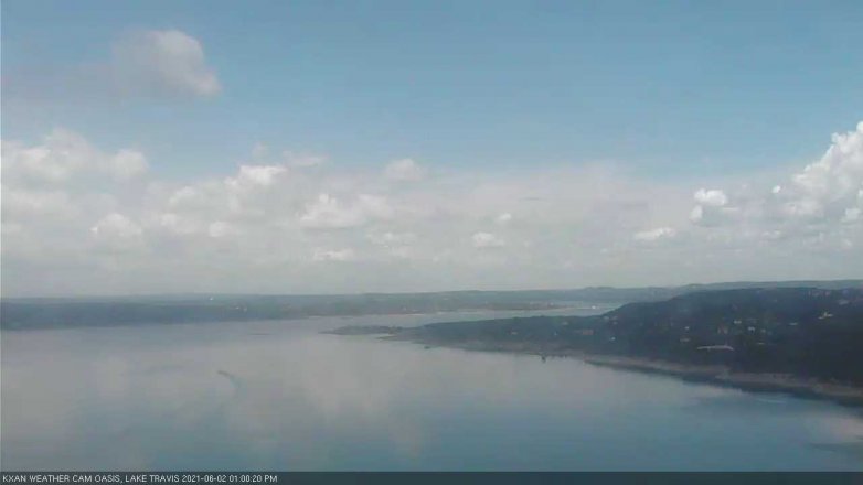 Lake Travis webcam, June 2, 2021 1:00 PM CT