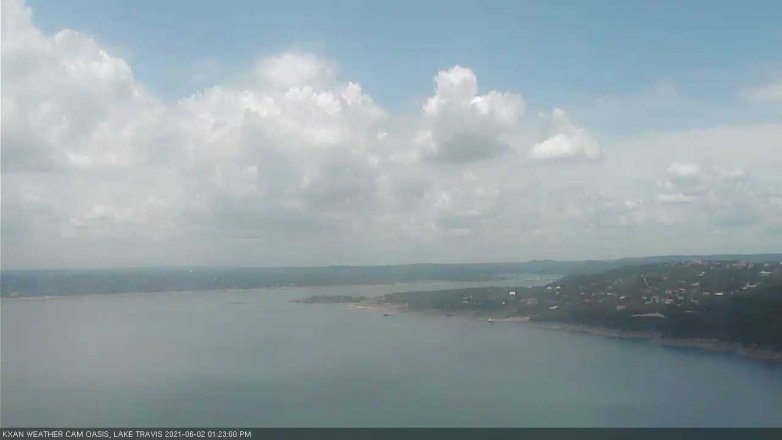 Lake Travis webcam, June 2, 2021 1:25 PM CT