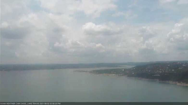 Lake Travis webcam, June 2, 2021 2:00 PM CT