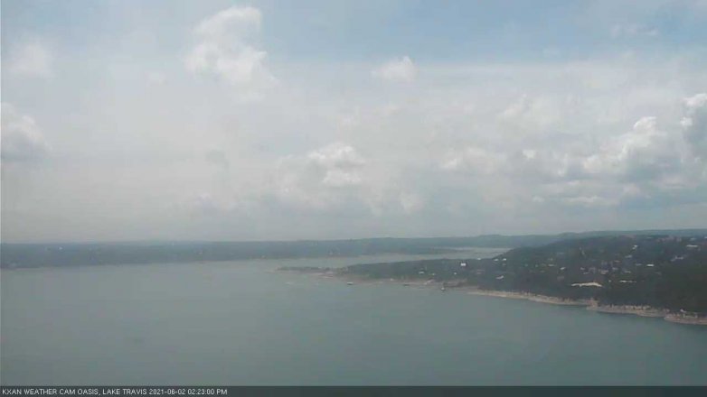 Lake Travis webcam, June 2, 2021 2:25 PM CT