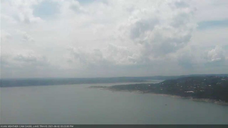 Lake Travis webcam, June 2, 2021 3:25 PM CT