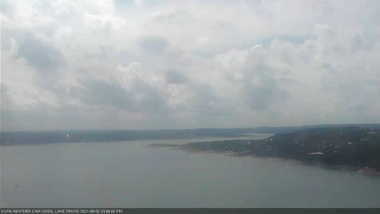 Lake Travis webcam, June 2, 2021 3:45 PM CT