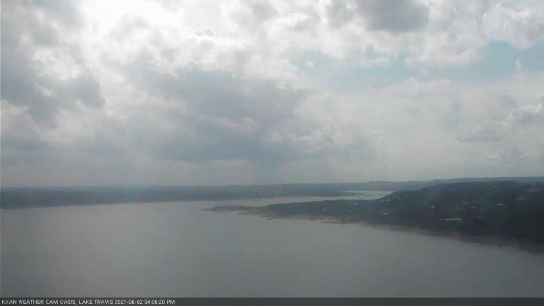 Lake Travis webcam, June 2, 2021 4:00 PM CT