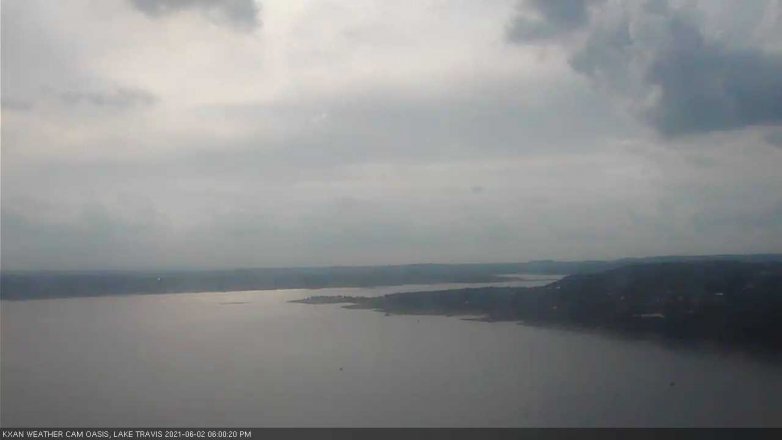 Lake Travis webcam, June 2, 2021 6:00 PM CT