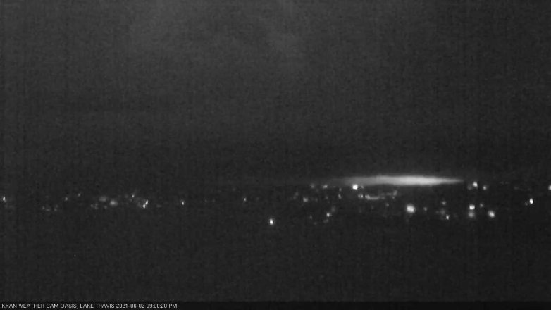 Lake Travis webcam, June 2, 2021 9:00 PM CT