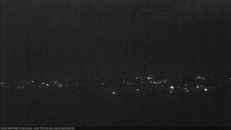 Lake Travis webcam, June 2, 2021 9:25 PM CT
