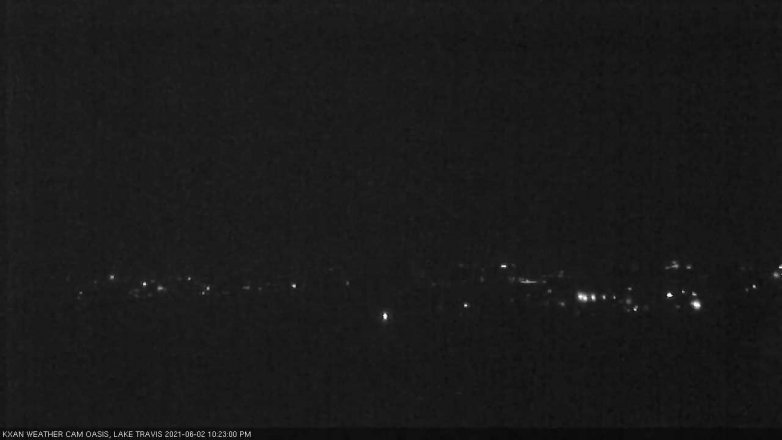 Lake Travis webcam, June 2, 2021 10:25 PM CT
