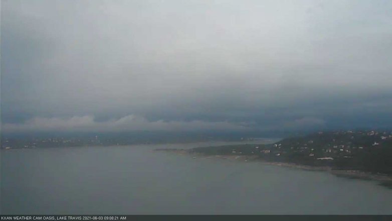 Lake Travis webcam, June 3, 2021 9:00 AM CT