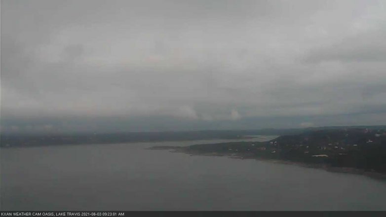 Lake Travis webcam, June 3, 2021 9:25 AM CT