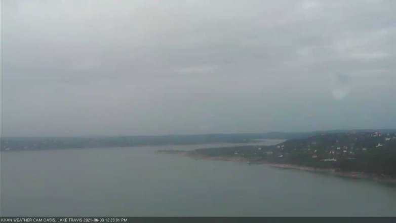 Lake Travis webcam, June 3, 2021 12:25 PM CT