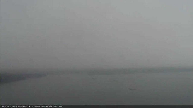 Lake Travis webcam, June 3, 2021 1:25 PM CT