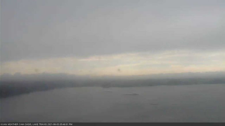 Lake Travis webcam, June 3, 2021 5:45 PM CT