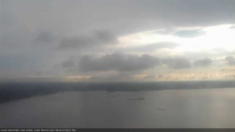 Lake Travis webcam, June 3, 2021 7:00 PM CT