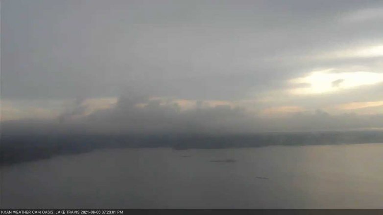 Lake Travis webcam, June 3, 2021 7:25 PM CT