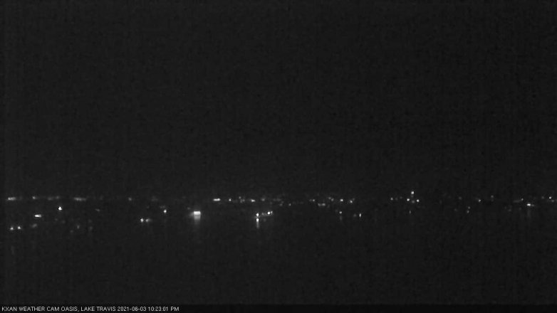 Lake Travis webcam, June 3, 2021 10:25 PM CT