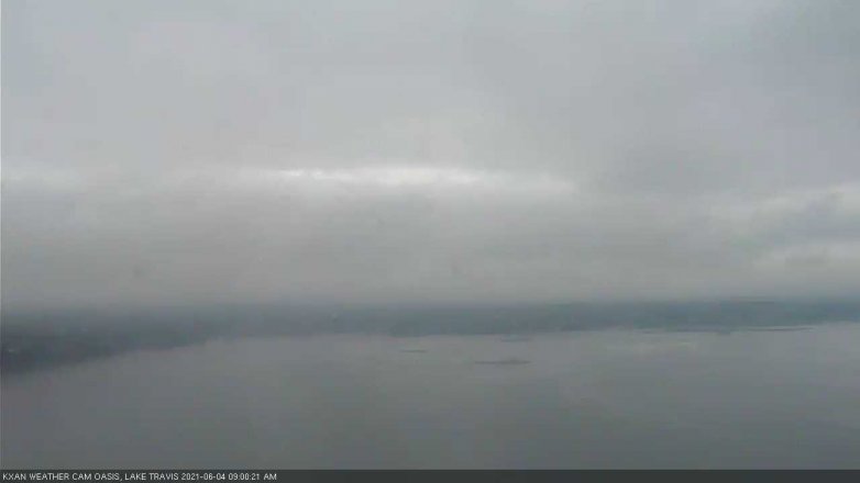 Lake Travis webcam, June 4, 2021 9:00 AM CT
