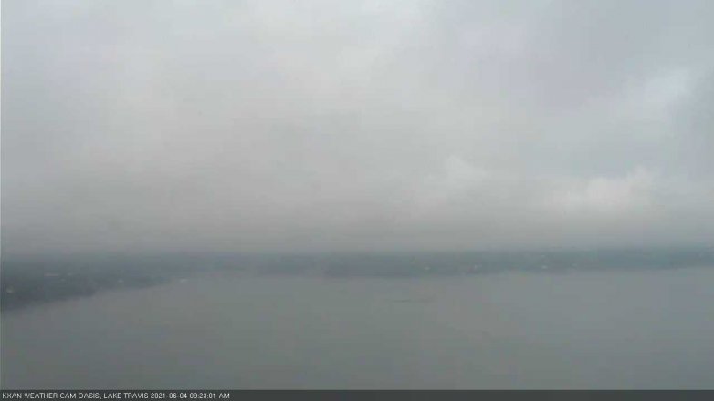 Lake Travis webcam, June 4, 2021 9:25 AM CT