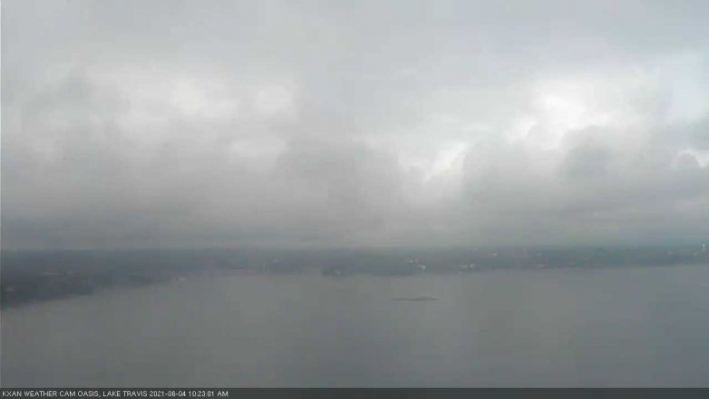 Lake Travis webcam, June 4, 2021 10:25 AM CT