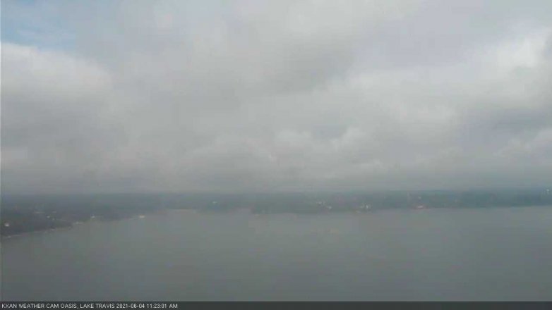 Lake Travis webcam, June 4, 2021 11:25 AM CT