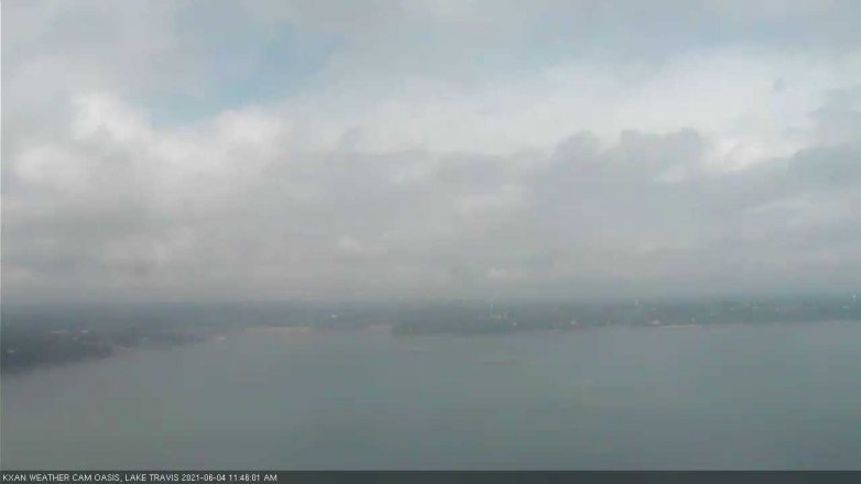 Lake Travis webcam, June 4, 2021 11:45 AM CT