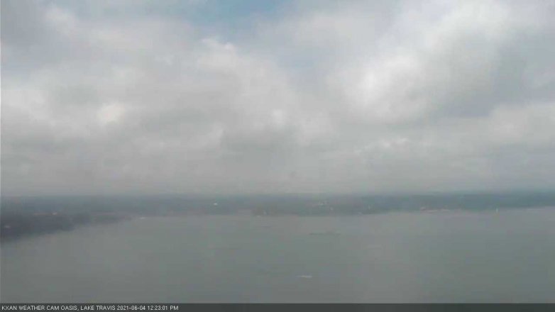 Lake Travis webcam, June 4, 2021 12:25 PM CT
