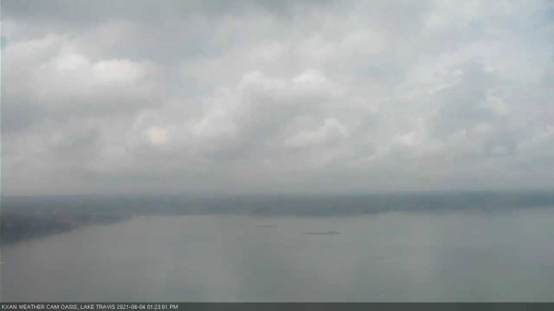 Lake Travis webcam, June 4, 2021 1:25 PM CT