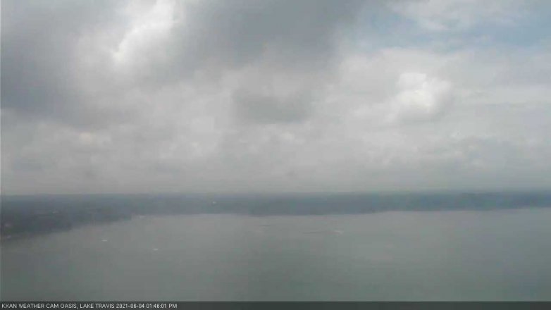 Lake Travis webcam, June 4, 2021 1:45 PM CT