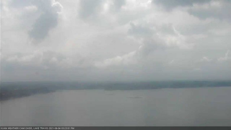 Lake Travis webcam, June 4, 2021 3:25 PM CT