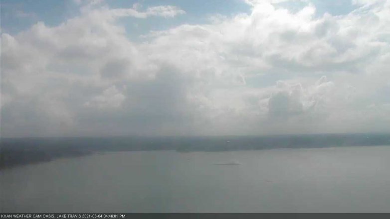 Lake Travis webcam, June 4, 2021 4:45 PM CT