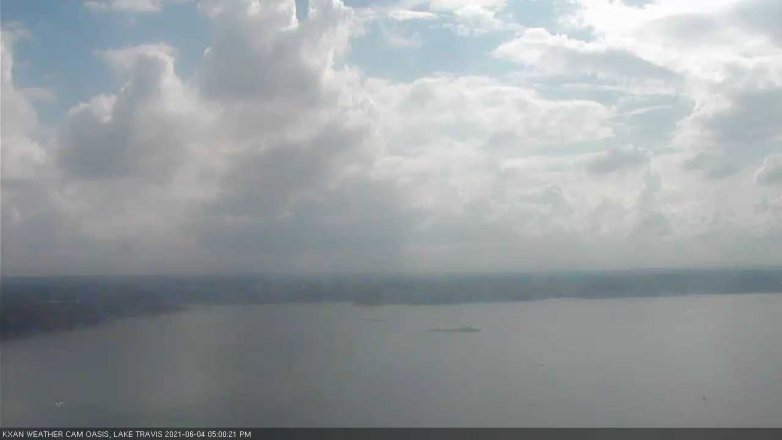 Lake Travis webcam, June 4, 2021 5:00 PM CT