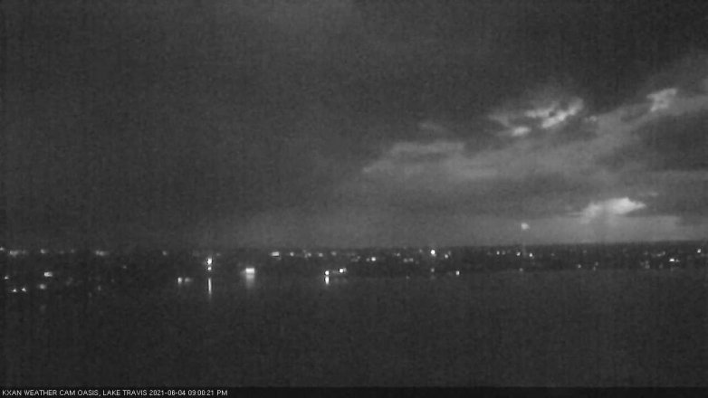 Lake Travis webcam, June 4, 2021 9:00 PM CT