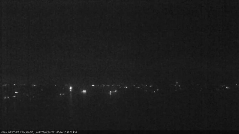 Lake Travis webcam, June 4, 2021 10:45 PM CT