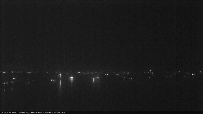 Lake Travis webcam, June 4, 2021 11:45 PM CT