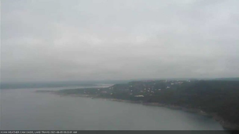 Lake Travis webcam, June 5, 2021 9:25 AM CT
