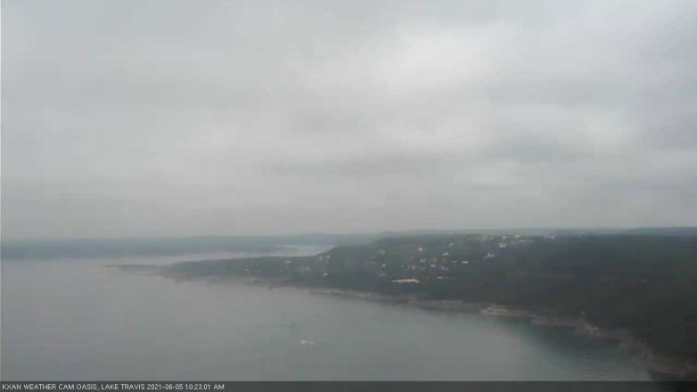 Lake Travis webcam, June 5, 2021 10:25 AM CT