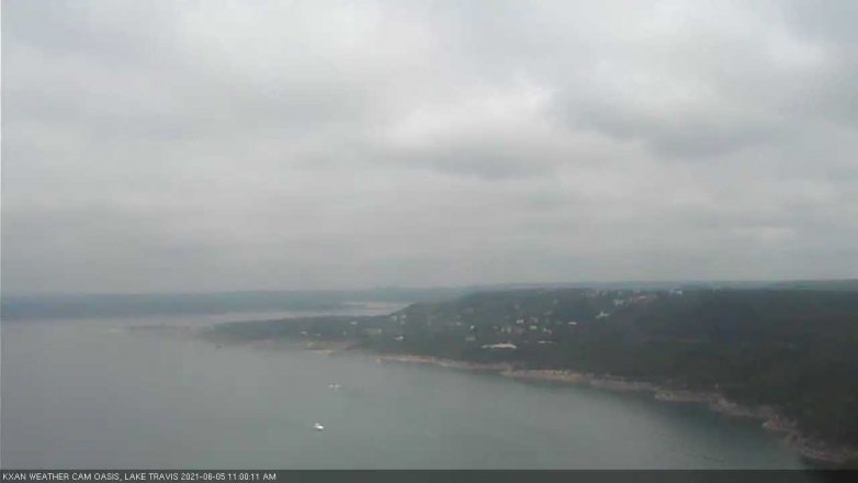 Lake Travis webcam, June 5, 2021 11:00 AM CT