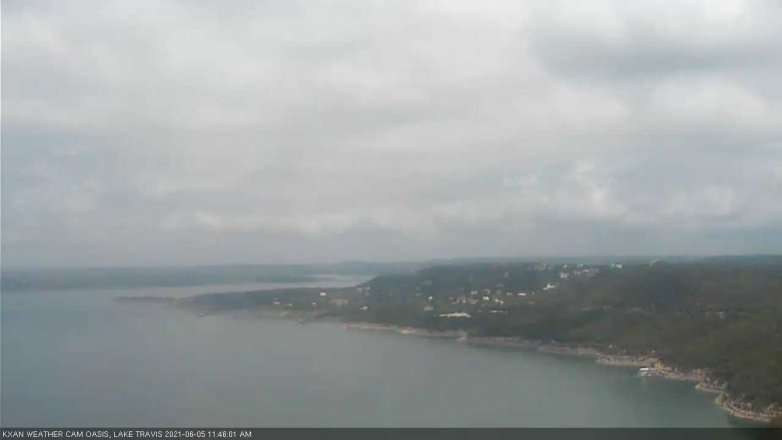 Lake Travis webcam, June 5, 2021 11:45 AM CT