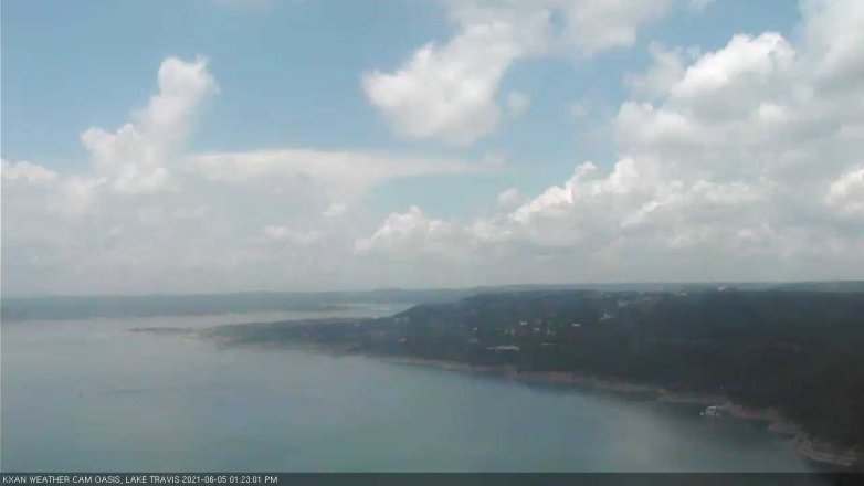 Lake Travis webcam, June 5, 2021 1:25 PM CT