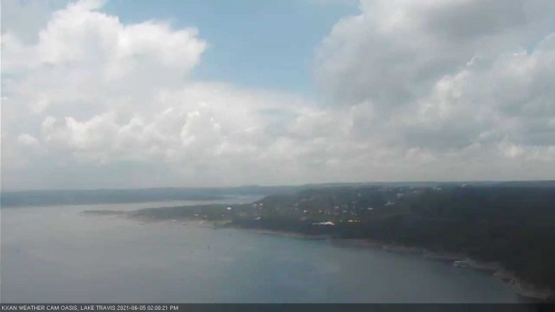 Lake Travis webcam, June 5, 2021 2:00 PM CT