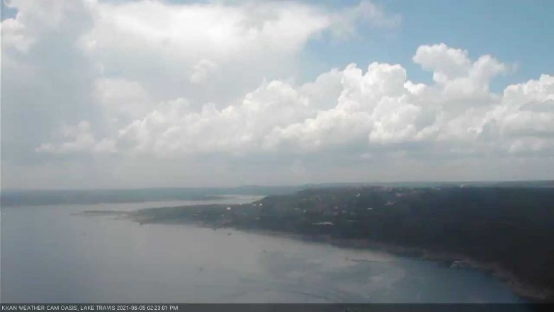 Lake Travis webcam, June 5, 2021 2:25 PM CT