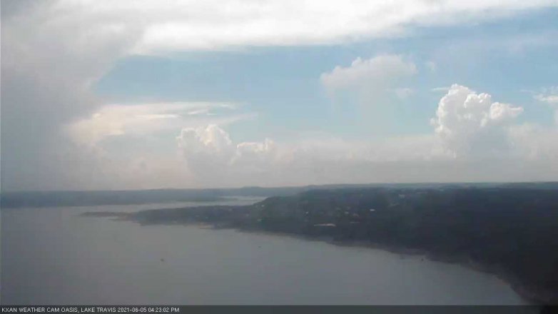 Lake Travis webcam, June 5, 2021 4:25 PM CT