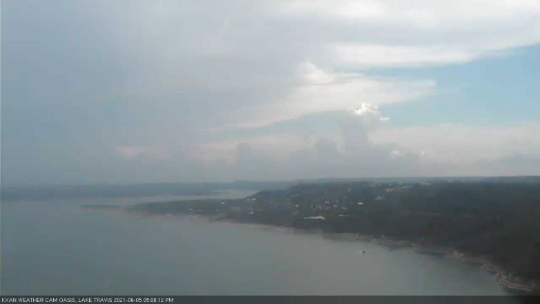 Lake Travis webcam, June 5, 2021 5:00 PM CT